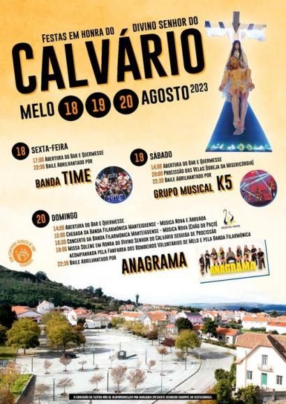 Melo, Senhor do Calvário de 18 a 20 de Agosto
